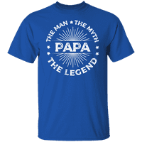 Papa Man mítosz legenda Apák napi férfi grafikus póló ajándéka apukáknak