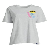 Warner Bros. A nők vásárolják nyuszi batman grafikus rövid ujjú pólót, méretek xs-3xl