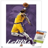 Los Angeles Lakers - LeBron James Wall Poster, 22.375 34