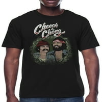 Cheech & chong férfi grafikus póló
