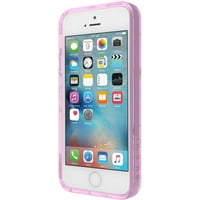 Incipio Design Series hibrid tok iPhone 5 5s SE - tiszta rózsaszín virágok