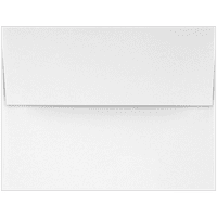 Luxpaper A meghívó borítékok, 3 4, Strathmore Premium Wove Lb. Fényes Fehér, Pack