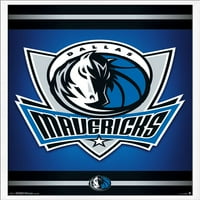 Dallas Mavericks - Logo Wall poszter, 22.375 34