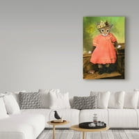 Védjegy képzőművészet 'macska és egér 2' vászon művészet J Hovenstine Studios