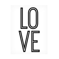 Natalie Sizemore 'Bold Love II' vászon művészet