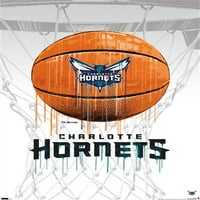Charlotte Hornets - Drip kosárlabda fali poszter, 22.375 34