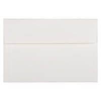 Egy Strathmore Meghívó Boríték, 1 8, Fényes Fehér Fektetett, 25 Csomag