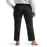 Lee® nők rendszeres illeszkedő kényelmi derék egyenes szőtt nadrág
