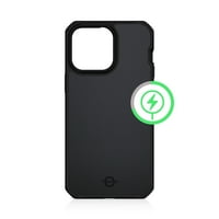Ballistic -R tok iPhone Pro - -ban újrahasznosított anyagok - Magsafe kompatibilis - Nylon sorozat - fekete