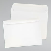 Füzetes kereskedelmi borítékok, fehér, csomagonként
