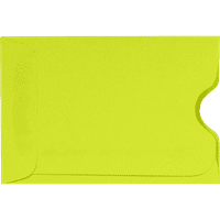 Luxpaper hitelkártya és ajándékkártya hüvelyek, lb. wasabi zöld, csomag, 1 2 méret