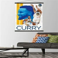 Golden State Warriors - Stephen Curry fali poszter mágneses kerettel, 22.375 34